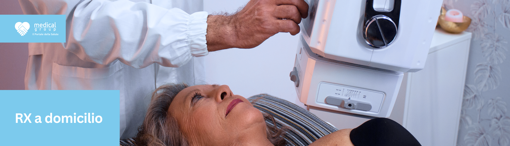 Servizi a domicilio, rx a domicilio S-medical Sora