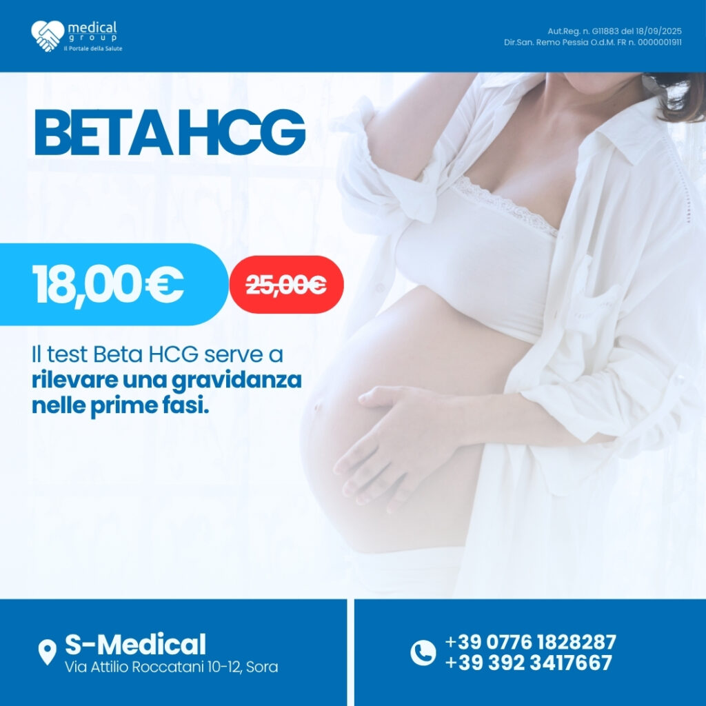 S-MEDICAL PROMO PACCHETTI ANALISI - Beta HCG