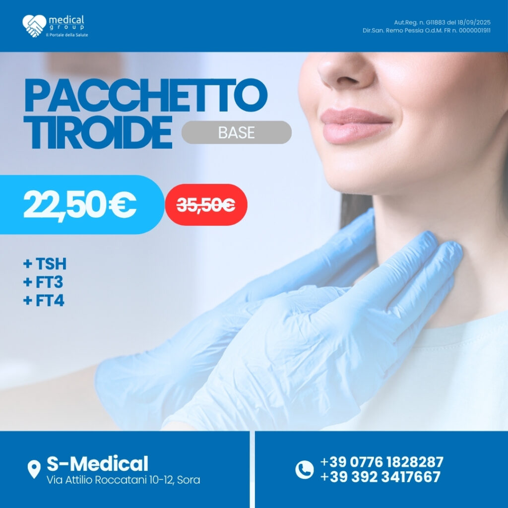 S-MEDICAL PROMO PACCHETTI ANALISI - Pacchetto Tiroide Base