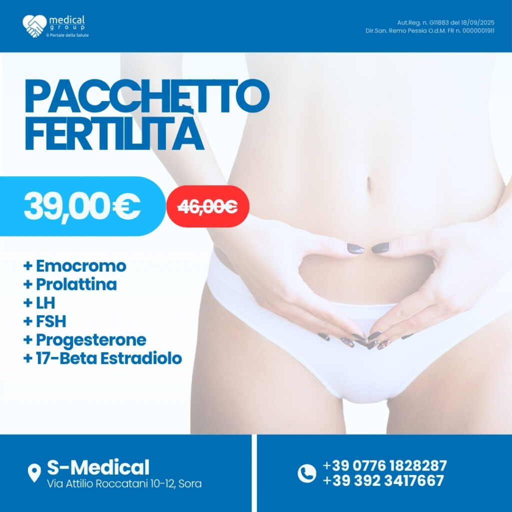 S-MEDICAL PROMO PACCHETTI ANALISI - pacchetto fertilità