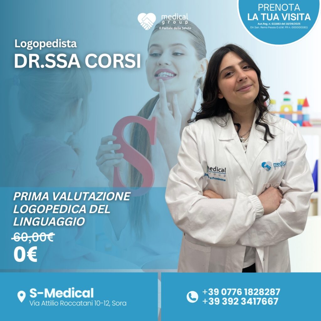 Tariffe del Mese Centro Multiservizi Riabilitativo Pediatrico S-Medical DR.ssa corsi prima valutazione logopedica (2)
