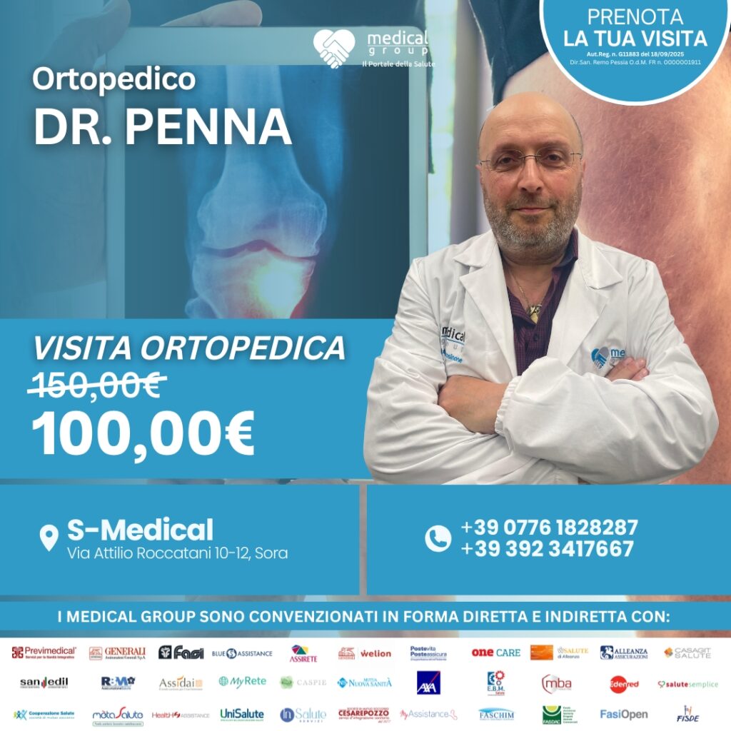Tariffe del Mese Poliambulatorio S-Medical Sora VISITA ORTOPEDICA DOTT. PENNA(2)