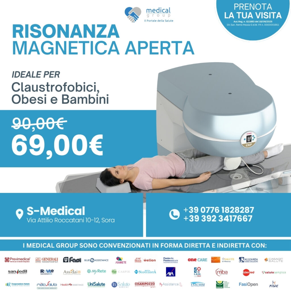 S-MEDICAL PROMO RISONANZA MAGNETICA QUADRATA