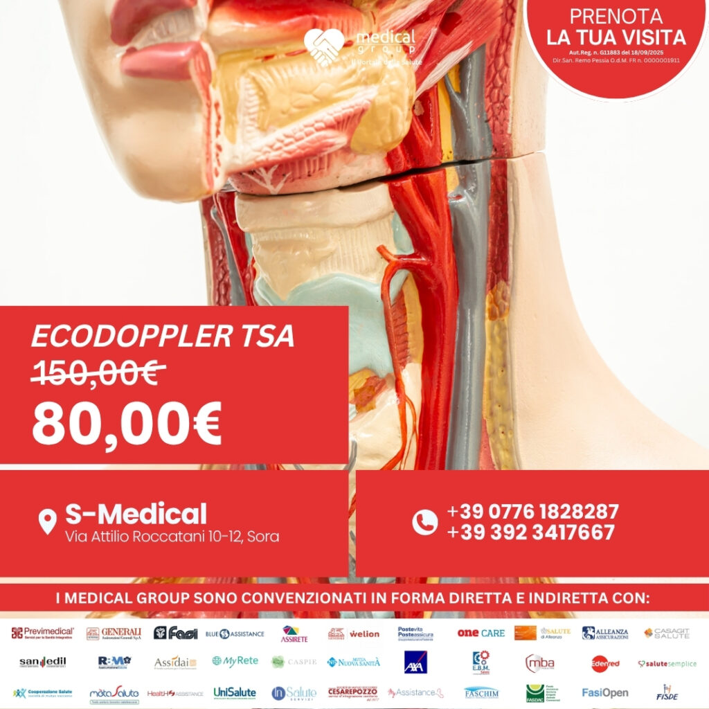 Tariffe del Mese Poliambulatorio S-Medical ECODOPPLER TROCHI SOVRAORTICI