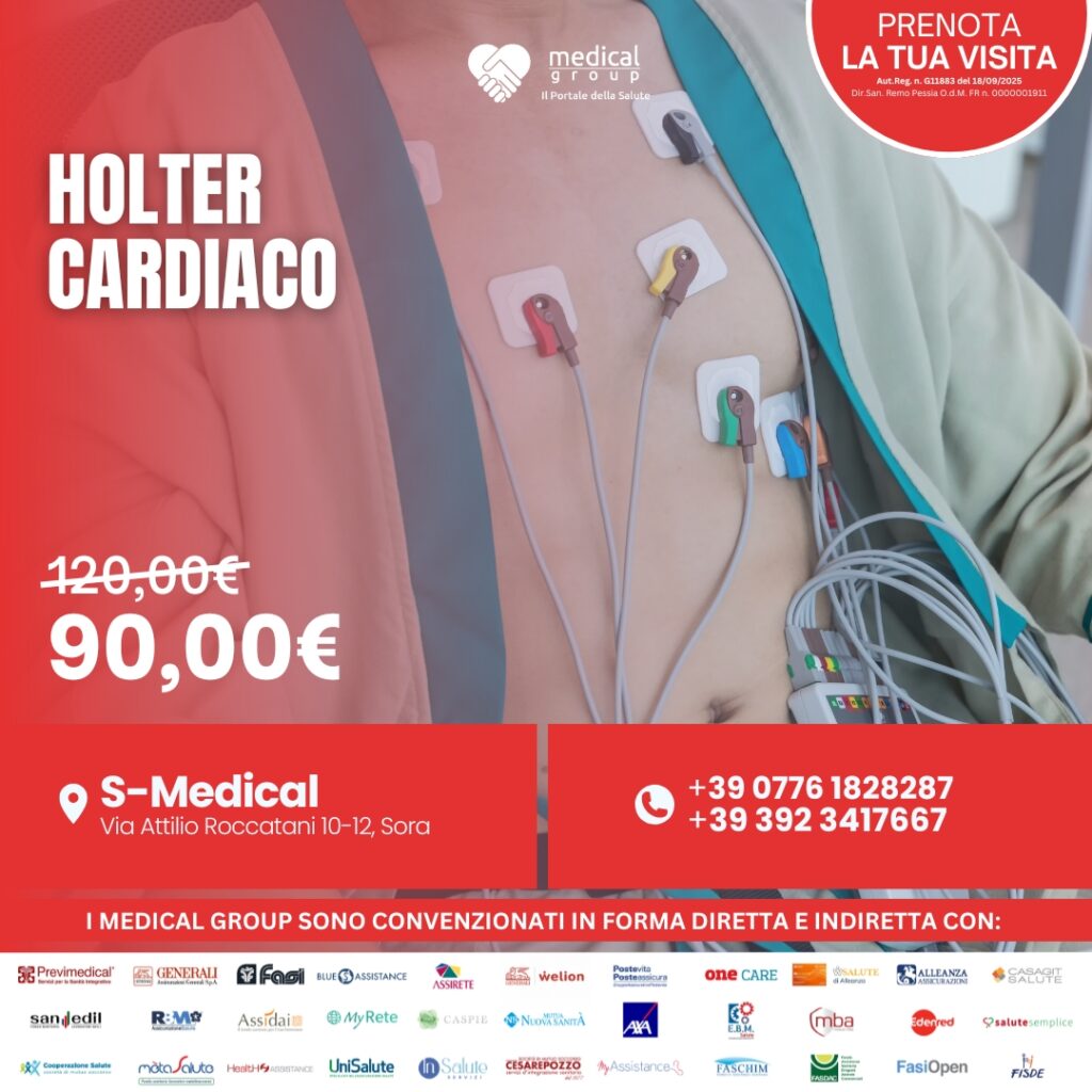 Tariffe del Mese Poliambulatorio S-Medical Holter CARDIACO