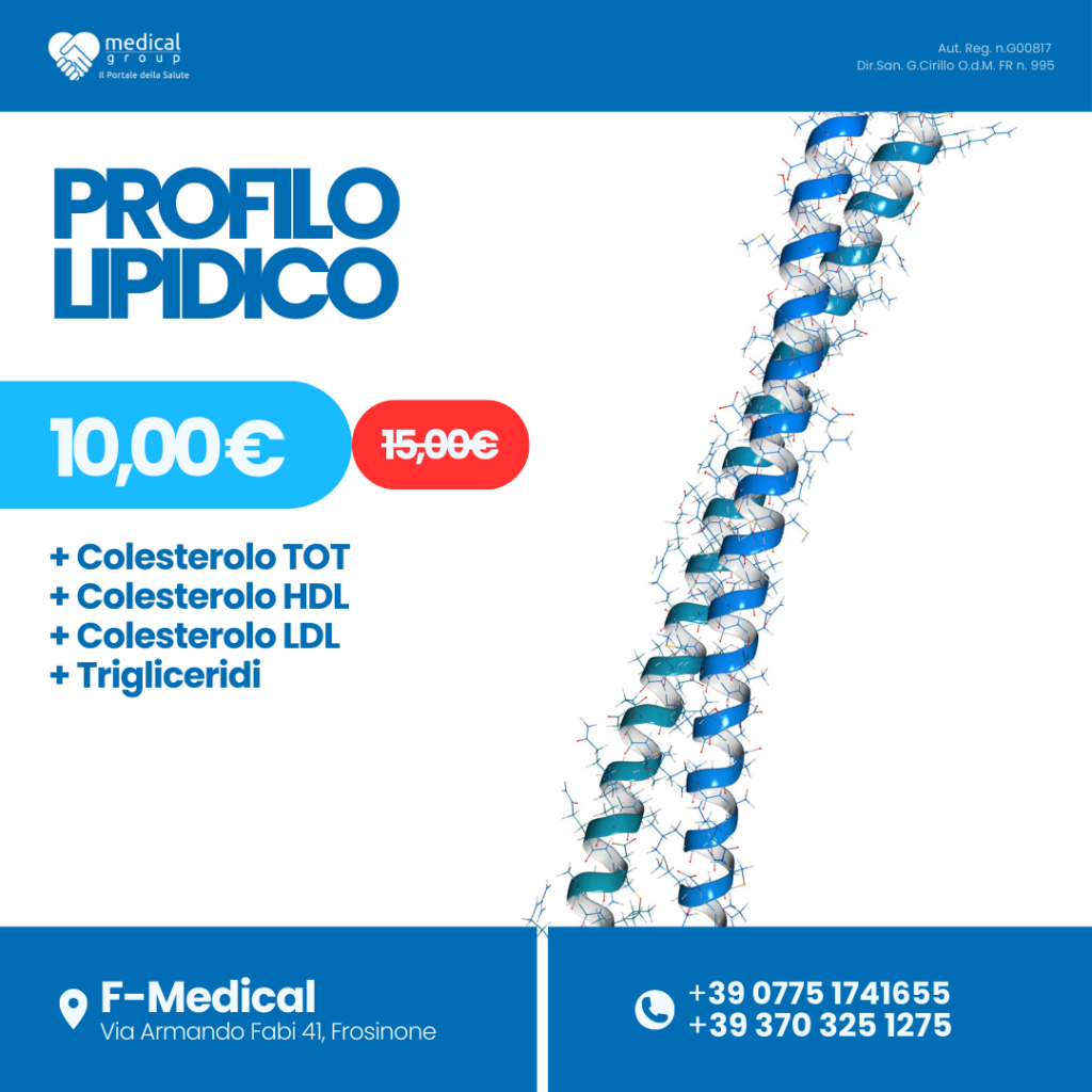 S-MEDICAL PROMO PACCHETTI ANALISI - Pacchetto Lipidico