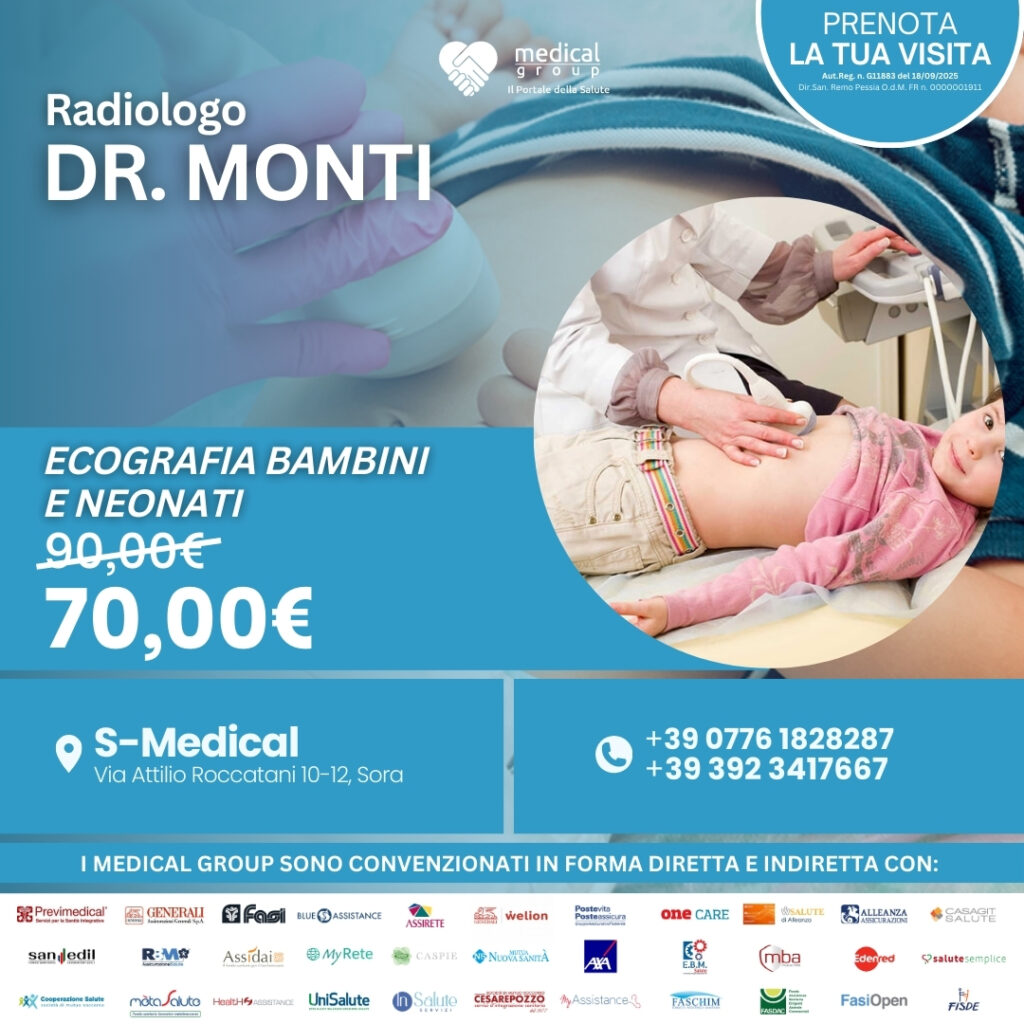 S-MEDICAL PROMO ECOGRAFIA BAMBINI E NEONATI - DR. Monti