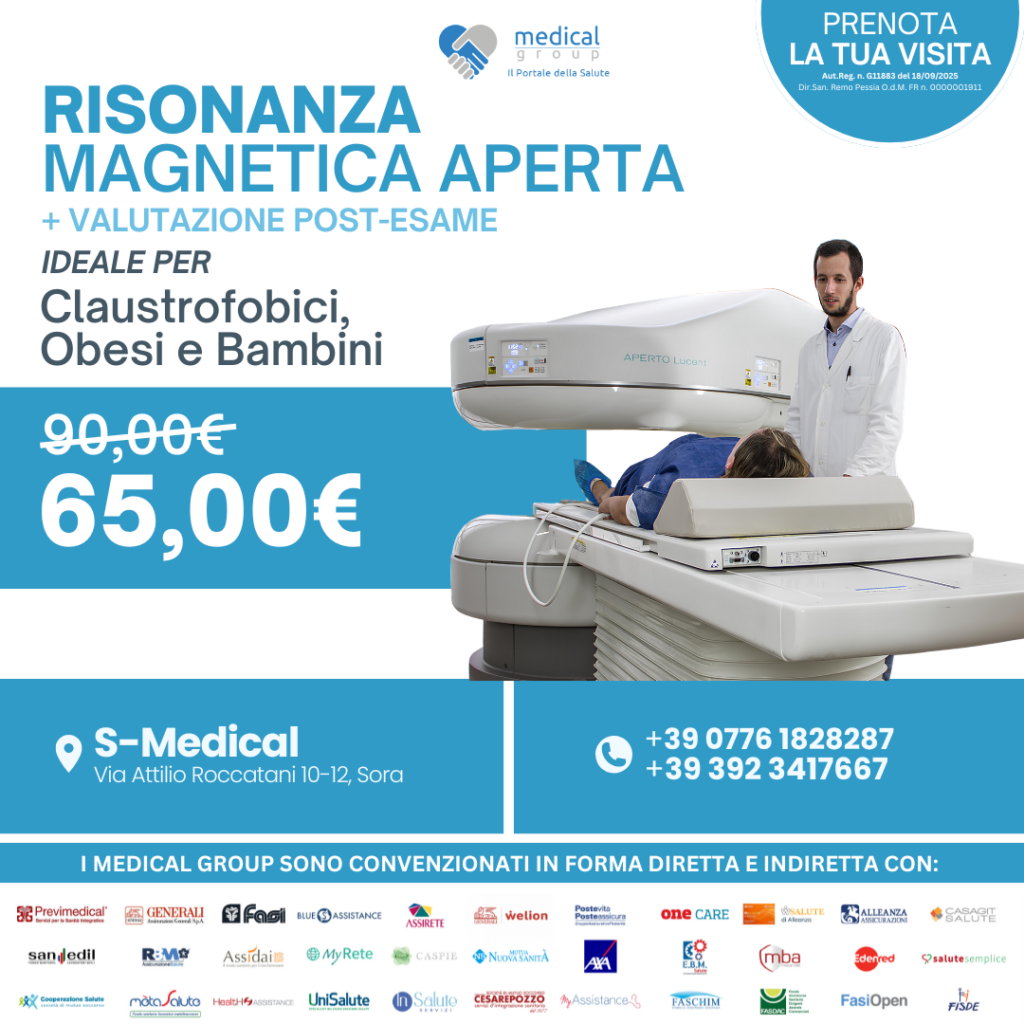 S-MEDICAL PROMO RISONANZA MAGNETICA QUADRATA