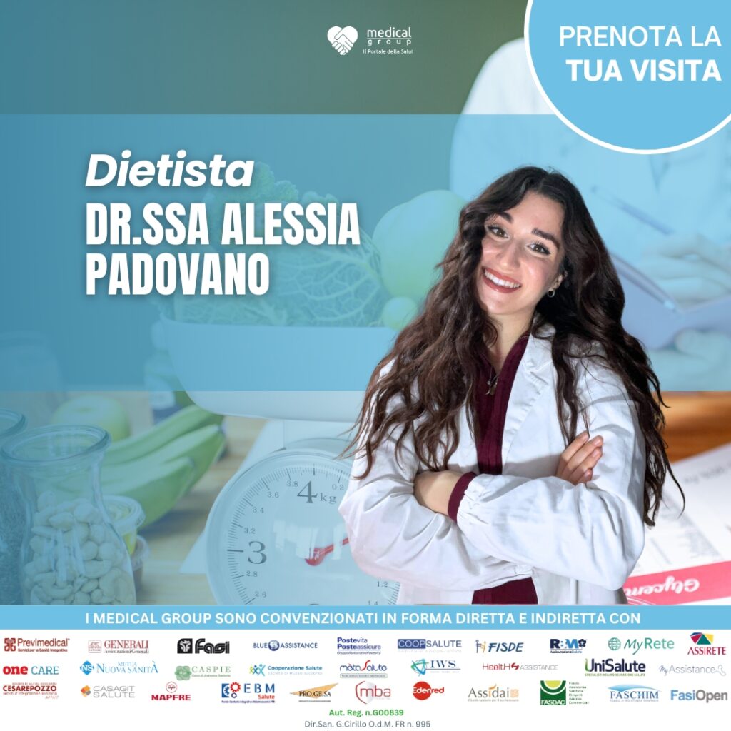 DR.ssa alessia padovano Dietista Medical Group