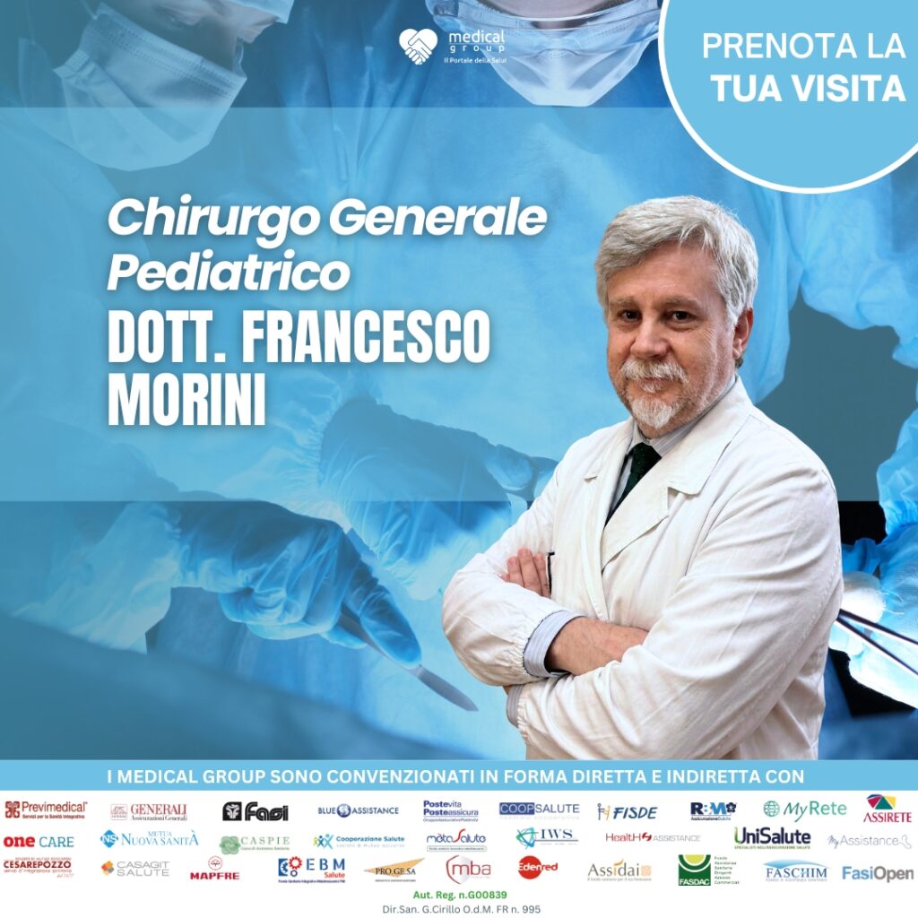Dott. Francesco Morini Chirurgo Generale Pediatrico Medical Group