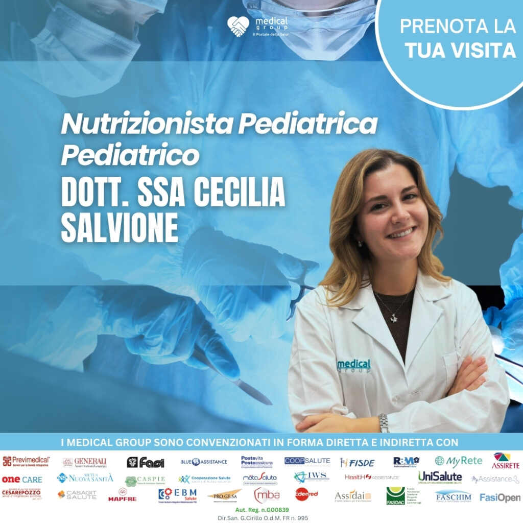 Dott.ssa Cecilia Salvione Nutrizionista Pediatrico Medical Group