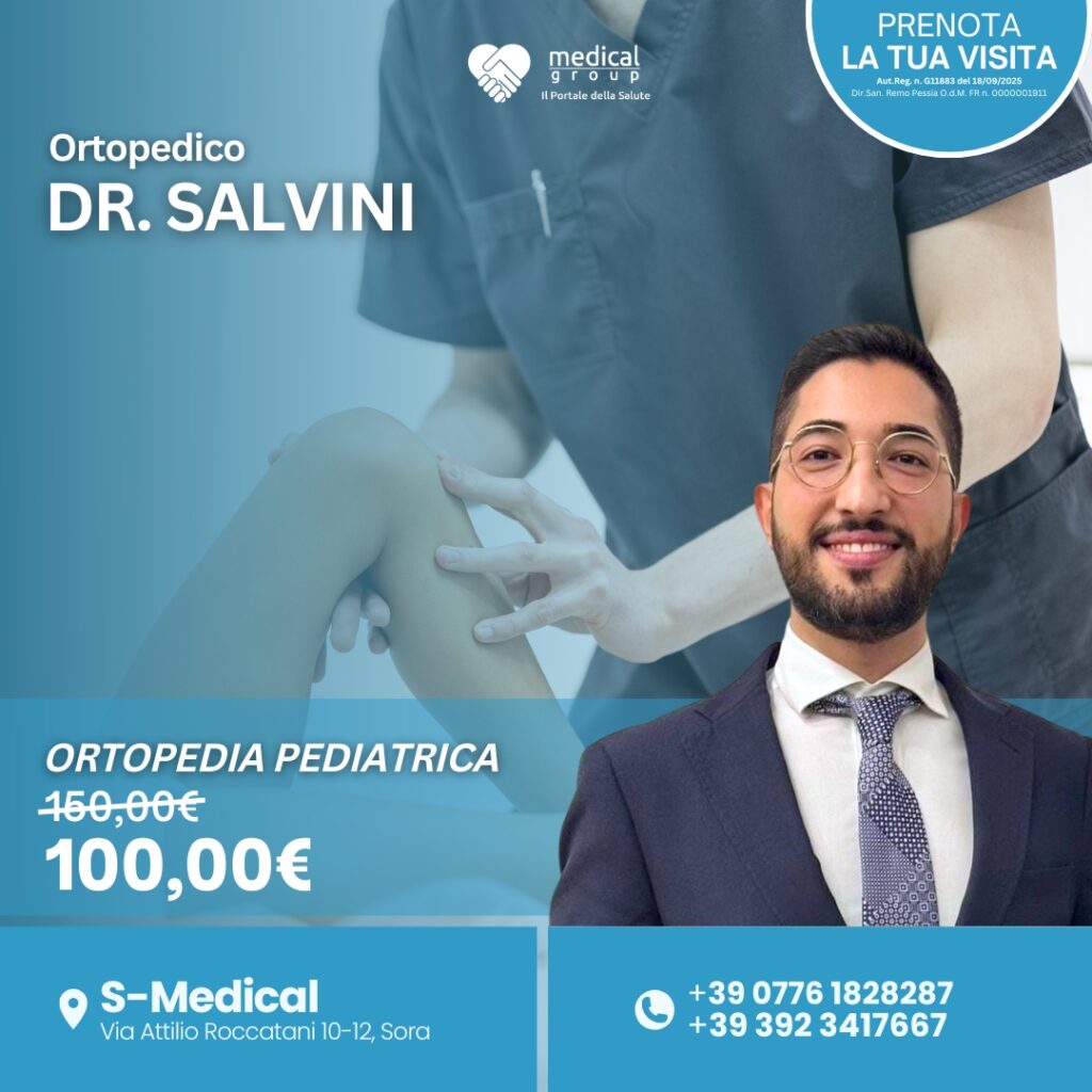 Tariffe del Mese Poliambulatorio Pediatrico S-Medical DR. salvini ortopedIA PEDIATRICA DOTTOR SALVINI