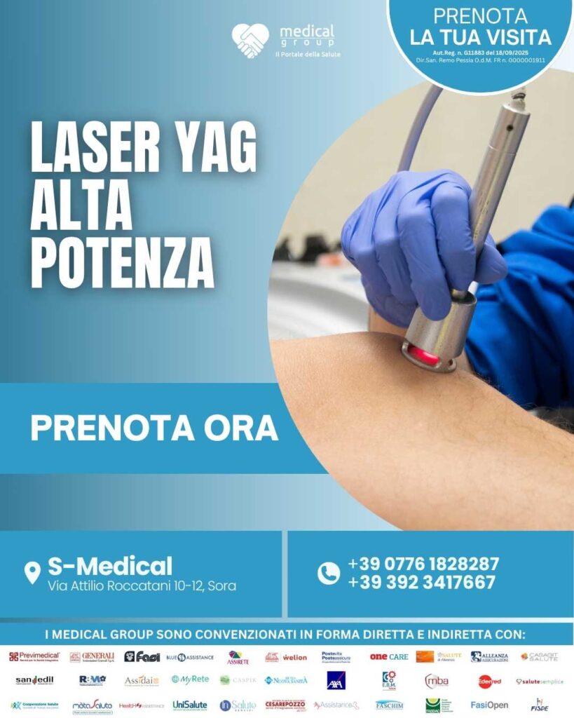 S-MEDICAL PROMO STRUMENTAZIONI FISIOTERAPIA - Laser Yag ALta Potenza