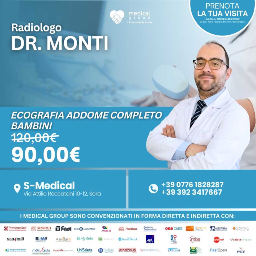 S-MEDICAL PROMO ECOGRAFIA ADDOME COMPLETO QUADRATA - DR. Monti (1)