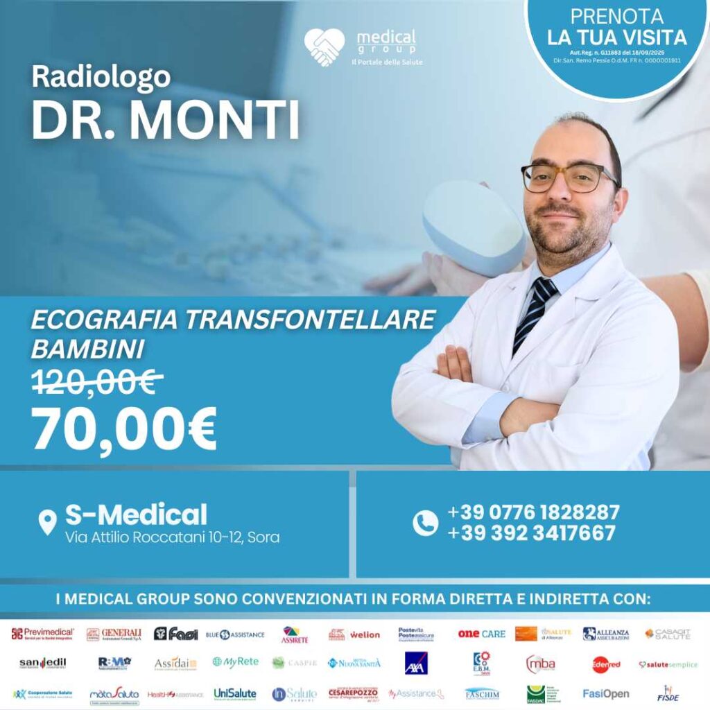 S-MEDICAL PROMO ECOGRAFIA ADDOME COMPLETO QUADRATA - DR. Monti