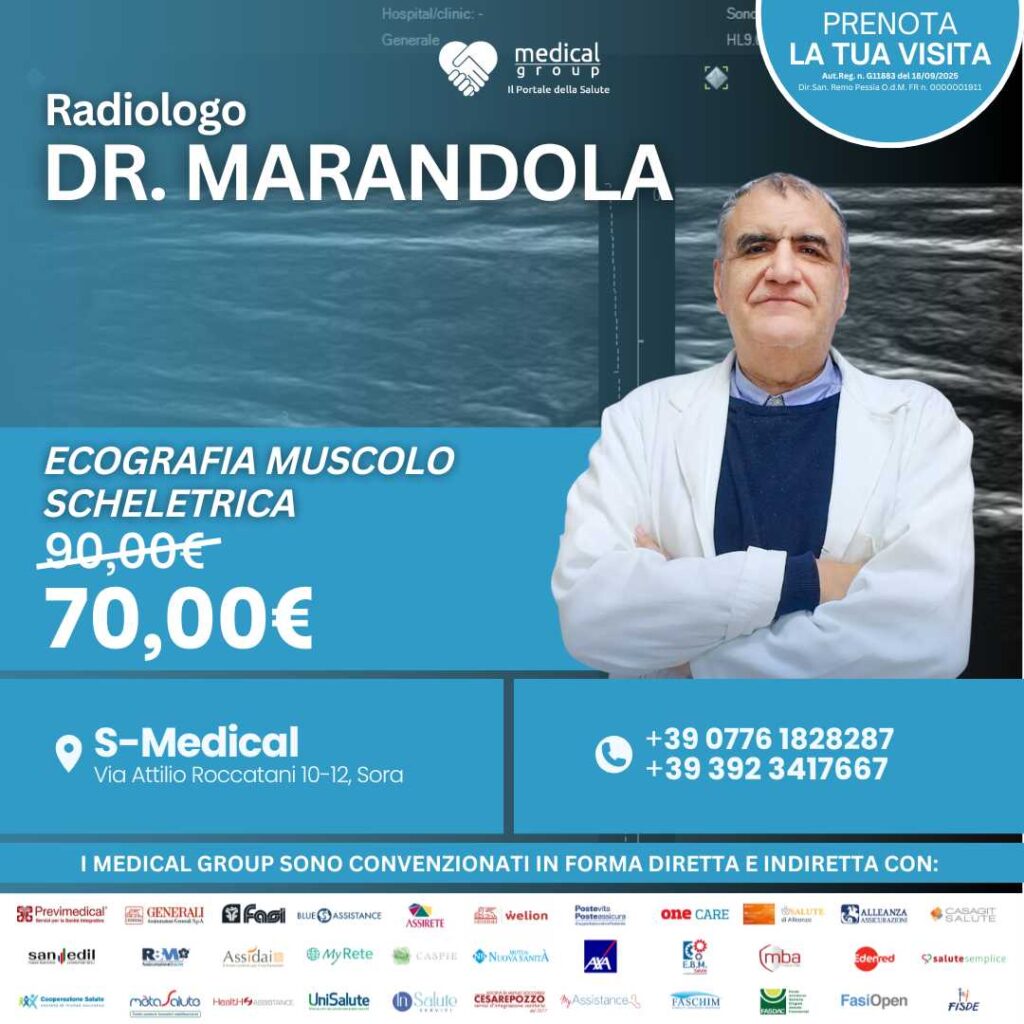 S-MEDICAL PROMO ECOGRAFIA Muscolo scheletrica - DR. MARANDOLA