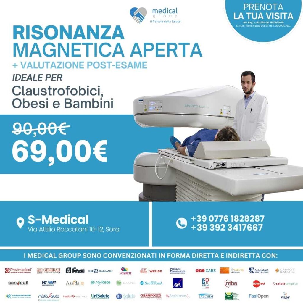 S-MEDICAL PROMO RISONANZA MAGNETICA QUADRATA