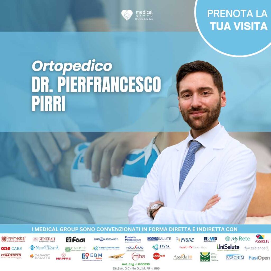 Dr. Pierfrancesco Pirri Ortopedico Medical Group